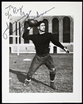 1927 Benny Friedman Cleveland Bulldogs Signed 4" x 5" B&W Photo (JSA)