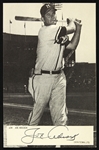 1974 Joe Adcock Milwaukee Braves Signed 3 1/2" x 5 1/2" TCMA Card (JSA) 