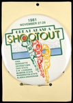 1981 Great Alaska Shootout Pins Including Marquette, Ohio State, Anchorage and more (Lot of 10)