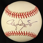 1995-99 Roger Clemens Red Sox/Blue Jays Signed OAL Budig Baseball (JSA)