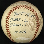 1944 (September 15) Stan Musial St. Louis Cardinals Signed ONL Frick Sportsman's Park Game Used Baseball (MEARS LOA/JSA)