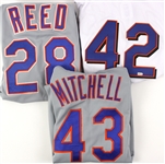 1987-2010 New York Mets Team Issued and Game Worn Jerseys including Jason Isringhausen, Darren O’Day, Mike Jacobs, and More (Lot of 7) (MEARS LOA)