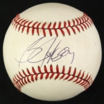 1986-89 Bo Jackson Kansas City Royals Signed OAL Brown Baseball (JSA)