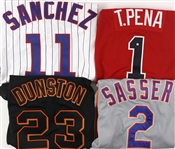 1986-2000 New York Mets St.Louis Cardinals Game Worn Lot (8) (MEARS LOA) (JSA)