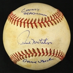 1978-81 Paul Molitor Milwaukee Brewers Signed OAL MacPhail County Stadium Game Used Baseball (MEARS LOA/JSA)