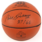 1990's Boston Celtics Multi Signed ONBA Stern Basketball w/ 7 Signatures Including Bill Russell, Larry Bird, Red Auerbach & More (JSA) 27/66