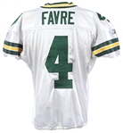 2007 Brett Favre Green Bay Packers Road Game Jersey w/ Teammate LOA (MEARS LOA)