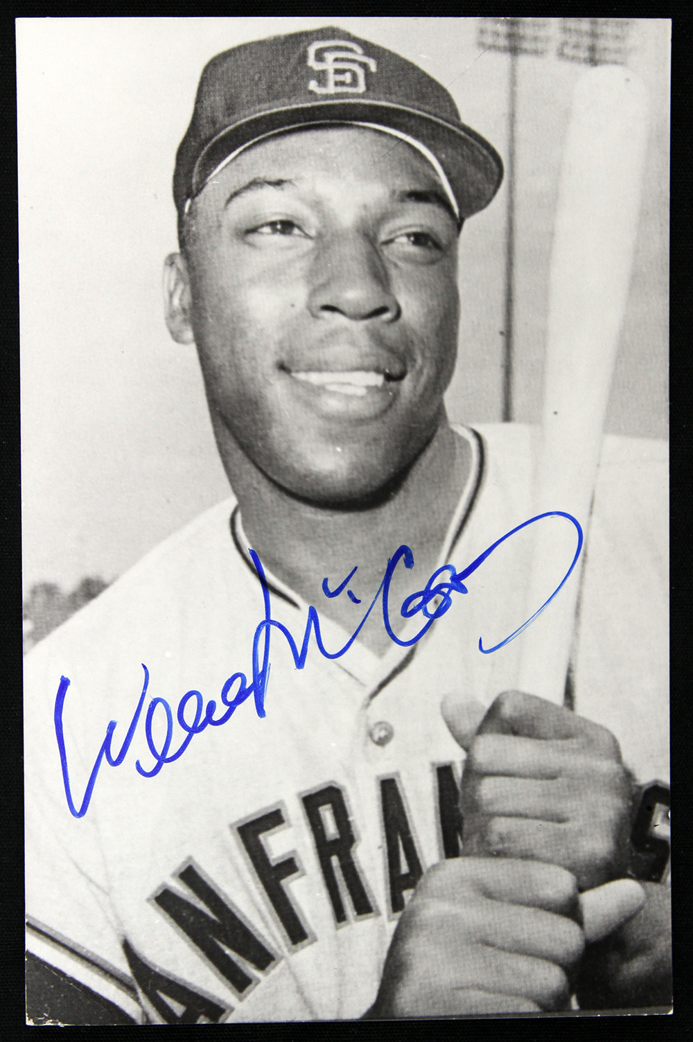 Lot Detail - 1959-1973 Willie McCovey San Francisco Giants Signed 3 1/2 ...