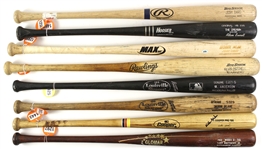 1980's-2000's Professional Model Game Used Bat Collection - Lot of 23 w/ Kevin Mitchell, Ryan Klesko, Willie Upshaw, Hubie Brooks & More (MEARS LOA)