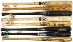 1980's-2000's Professional Model Game Used Bat Collection - Lot of 23 w/ Jose Cruz, Delino DeShields, Kevin McReynolds, Doug Drabek & More (MEARS LOA)