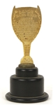 1958 Garrincha Brazil World Cup Champions 4.75 Trophy 
