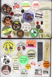 1930’s-2000’s Boxing Pinback buttons Medallions, and Ribbons (46 items)