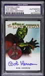 1956 Bob Herron The Mole People Signed LE Trading Card (PSA/DNA Slabbed)
