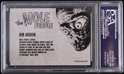 1956 Bob Herron The Mole People Signed LE Trading Card (PSA/DNA Slabbed)