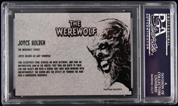 1956 Joyce Holden Werewolf Signed LE Trading Card (PSA/DNA Slabbed)