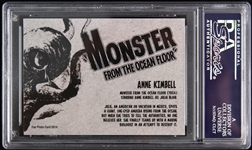 1954 Anne Kimbell Monster from the Ocean Floor Signed LE Trading Card (PSA/DNA Slabbed)
