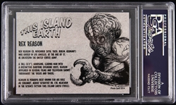 1955 Rex Reason This Island, Earth Signed LE Trading Card (PSA/DNA Slabbed)
