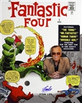 Stan Lee Marvel Comic Artist (The Fantastic Four) Signed LE 16x20 Color Photo (JSA)