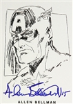 Allen Bellman Timely Comic Artist Signed LE Trading Card (JSA)