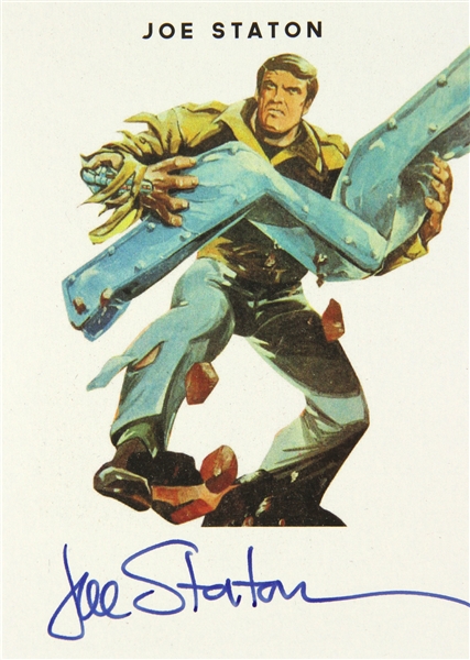 Joe Staton American Comic Artist Signed LE Trading Card (JSA)