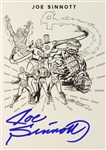 Joe Sinnott American Comic Artist Signed LE Trading Card (JSA)