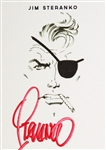 Jim Steranko American Comic Artist Signed LE Trading Card (JSA)