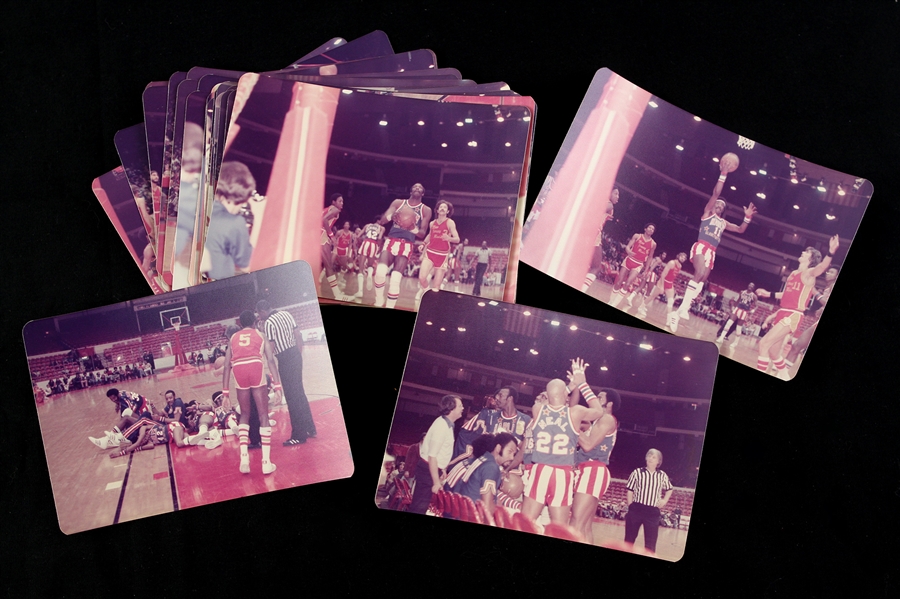 1970s Harlem Globetrotters Original Snap Shot Collection (28)