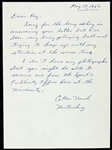 1962 Cotton Nash Kentucky Wildcats Signed Correspondence (JSA)