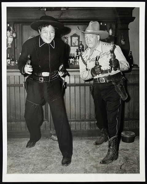 1950 Max Baer Max Rosenbloom World Light Heavy/Heavyweight Champions 7.25" x 9" Skip-A-Long Rosenbloom Original Photo 