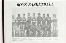 1980 South Division Cardinal Yearbook & 1990 Beckett Basketball Magazine *