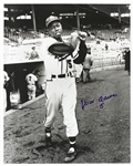 1954 Hank Aaron Milwaukee Braves Rookie #5 Signed LE 16x20 B&W Photo (JSA)