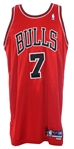 2004-2005 Ben Gordon Chicago Bulls Autographed Road Jersey (MEARS A5)
