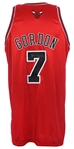 2004-2005 Ben Gordon Chicago Bulls Autographed Road Jersey (MEARS A5)