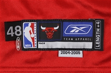 2004-2005 Ben Gordon Chicago Bulls Autographed Road Jersey (MEARS A5)