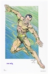 1960s  Jack Katz Silver Age Style Submariner Signed 11x17 Color Print (JSA)