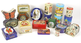 Candy and Festive Tins (Lot of 19)