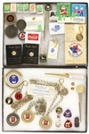 Keychains, Letter Openers, Pinbacks (Lot of 30+)
