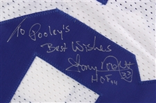 2000's Tony Dorsett Dallas Cowboys Signed & Inscribed Jersey (JSA)