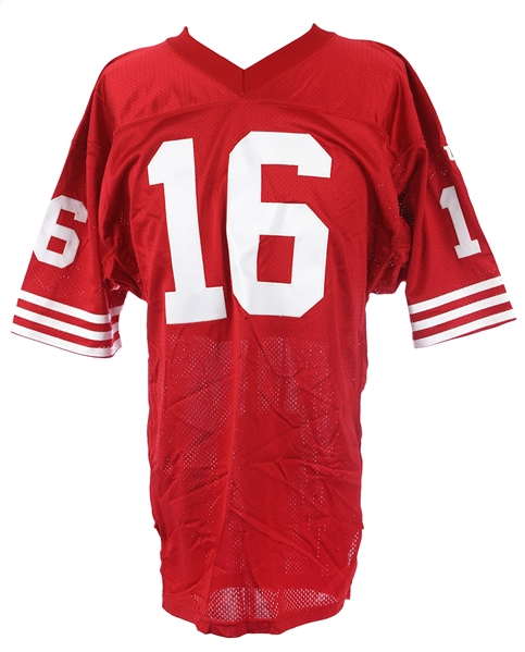 1990s Joe Montana San Francisco 49ers Signed & Inscribed Jersey (JSA)