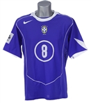 2004 Kaka Brazil National Soccer Team World Cup Qualifier Jersey (MEARS LOA)