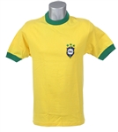 1971 Afonso Celso Garcia Reis (Afonsinho) Brazil National Soccer Team Jersey (MEARS LOA)  