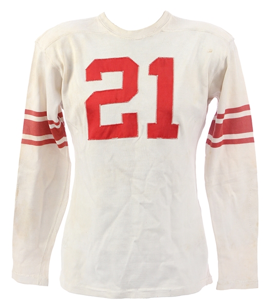 1946-1948 Dutch Elston San Francisco 49ers Game Worn Jersey (MEARS LOA)