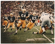 1956-1971 Bart Starr / Paul Hornung Green Bay Packers Signed 16"x 20" Color Photo (JSA)