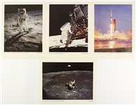 1969 NASA Apollo 11 11x 14 Photos (Lot of 12)