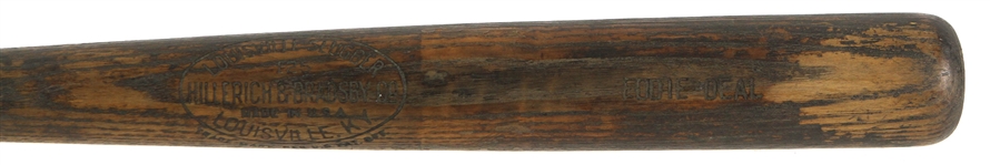 1921-31 Eddie Deal Sidewritten H&B Louisville Slugger Professional Model Game Used Bat (MEARS LOA) 