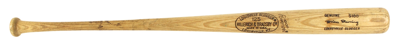 1978-79 Brian Downing California Angels H&B Louisville Slugger Professional Model Game Used Bat (MEARS LOA)