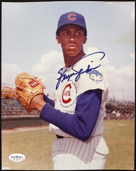 1966-1973, 1982-1983 Fergie Jenkins Chicago Cubs Autographed 8x10 Photo (JSA)