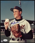 1952-1956 Ned Garver Detroit Tigers Autographed 8x10 Photo (JSA)