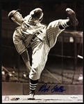 1936-1941, 1945-1956 Bob Feller Cleveland Indians Autographed 8x10 Photo (JSA)