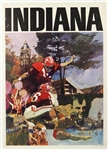1960s College Football 20x 28 Portrait Posters Including Wisconsin, Purdue, Michigan and more (Lot of 10)
